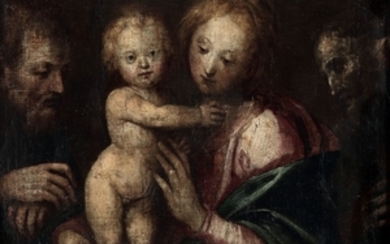 Scuola lombarda del XVII secolo, Madonna con Bambino