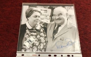 Signed Ronnie Barker Picture