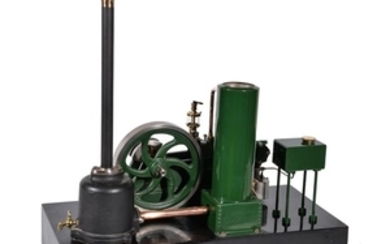 A well-engineered model of a Stuart Turner 800 gas engine
