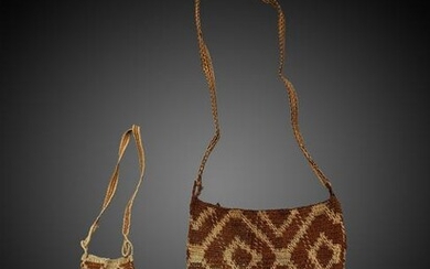 A Chamacoco Knotted Bag and a Pouch