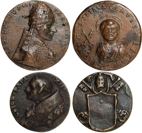 A Collection of Papal Medals and Coins