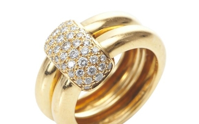 A DIAMOND RING BY CHAUMET