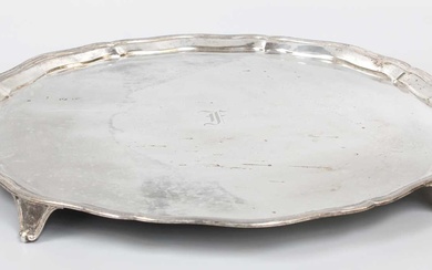 A George V Silver Salver, by James Dixon and Sons...