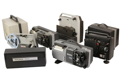 A Group of Cine Projectors