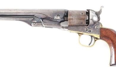 (A) HIGH CONDITION COLT MODEL 1861 NAVY PERCUSSION REVOLVER.