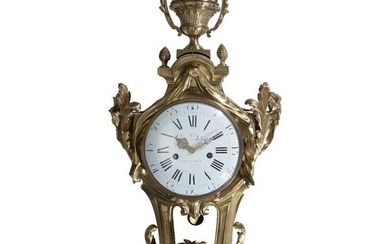 A Louis XVI gilt-bronze cartel clock, Germain Dubois