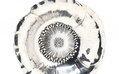 A Shreve & Co. Sterling Silver Commemorative Dish for the Knights Templar