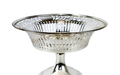 A Sterling Silver Footed Fruit Bowl