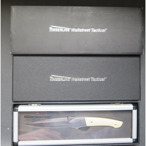 A Timberline Special Edition Folding Knife, Wall Street tact...