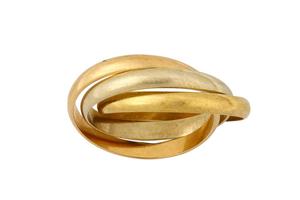 A ‘Trinity’ ring, by Cartier Designed as three...