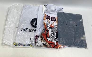 A group of t-shirts size XL