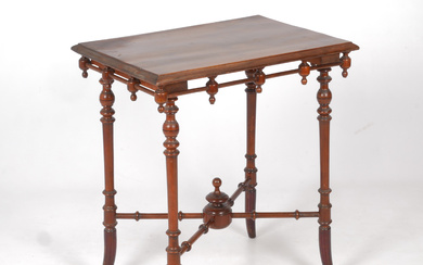 A late 19th century Neo-Renaissance window table.