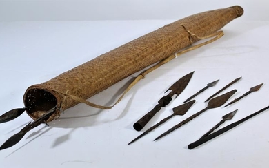 African Quiver and Arrows from 1900