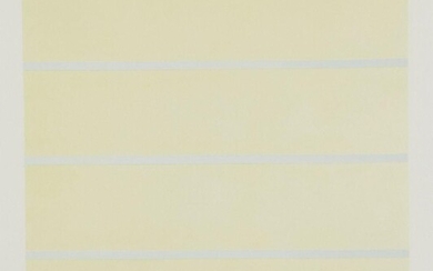 Agnes Martin RCA, Canadian / American, 1912-2004- Innocent Love, 2000 lithograph in colours on vellum, printed title to backing sheet, published by Pace Wildenstein, sheet 28 x 27.5cm (framed) Note: this work is after the original acrylic and...