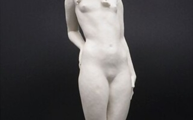 Aktfigur 'Junges Mädchen' / A figure of a nude young girl, Hutschenreuther, Selb, 1955