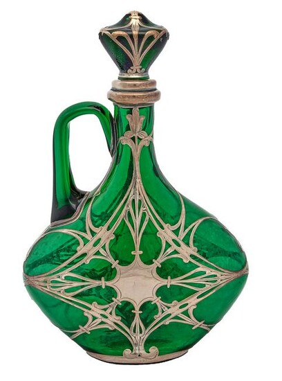 American Art Nouveau decanter