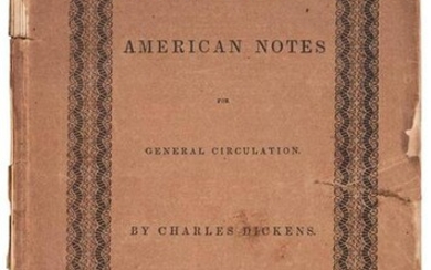 American edition of Dickens' American Notes