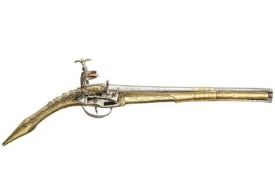 An Albanian flintlock pistol, circa 1850