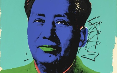 (-), Andy Warhol (1928-1987) Mao (1972) Signed and...