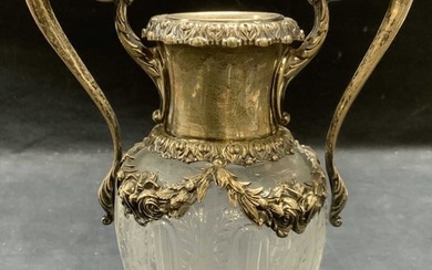 Antique Howard & Co Sterling Silver Covered Urn