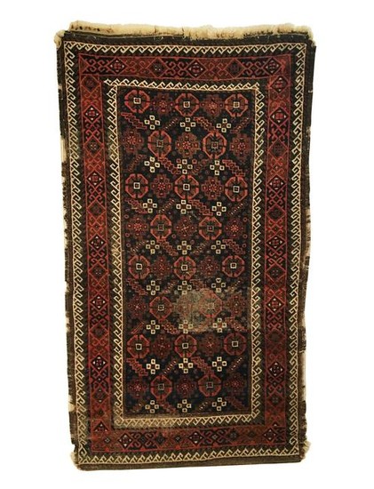 Antique Persian Baluch Rug 3'1 x 5'6