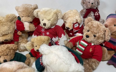 Approximately fifteen Harrods teddy bears.Condition Report There is no condition...
