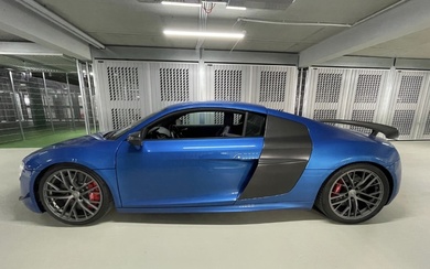 Audi R8 2015-01 Coupé, 2 Türen, 2 Sitze, blau