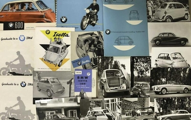 BMW Isetta, 600, motorcycle, brochures, photos, et