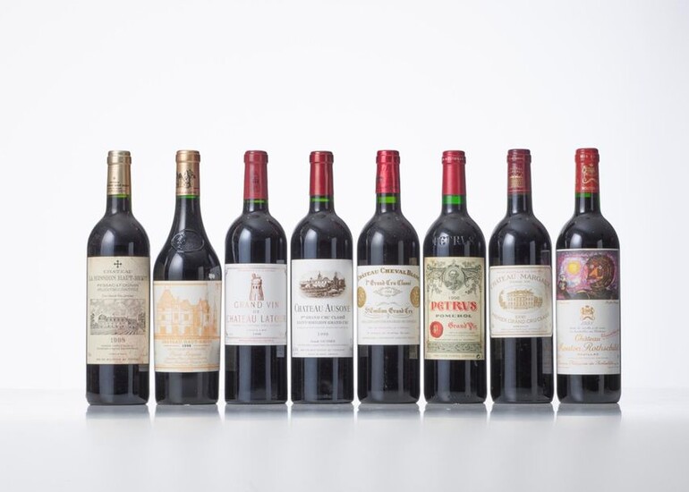 BOX BORDEAUX COLLECTION DUCLOT OF 8 BOTTLES including