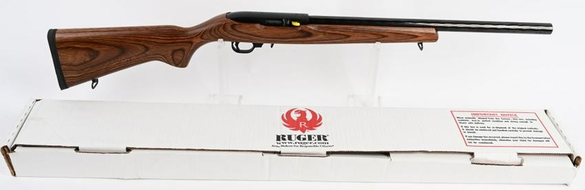 BOXED RUGER 10/22 T SEMI AUTO 22 RIFLE