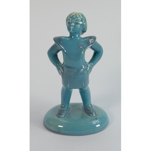 Beswick rare blue glazed figure Annabel 442