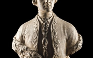 Bust of a nobleman late 19th century, early 20th century