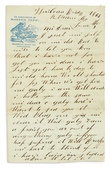 (CIVIL WAR--WEST VIRGINIA.) Hess, John H. Letters of a sergeant in the 13th...