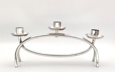 Candlestick - .925 silver - Italy