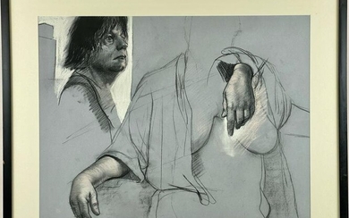 Charcoal Study by Emil Robinson