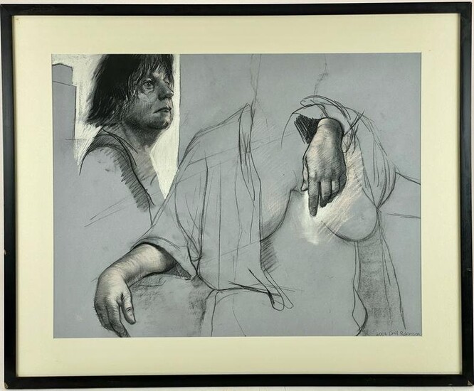 Charcoal Study by Emil Robinson