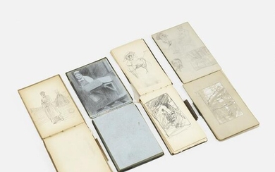 Charles Henry Turner, four sketchbooks