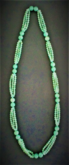 Chinese Green Quartz Necklace FR3SH