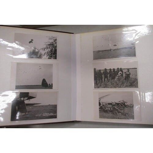 Collection of official photographs of British First Airborne...