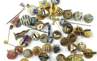 Collection of sports pins