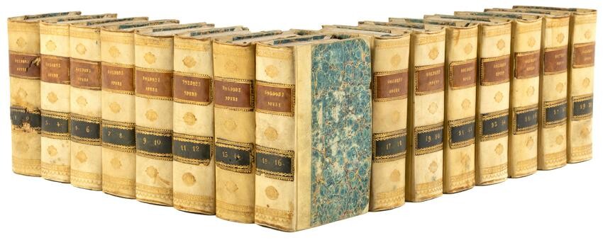 Complete comedies of Goldoni, 1827-31