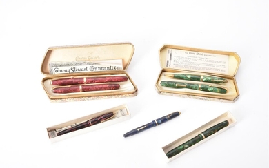 Conway Stewart, a collection of 1950s fountain pens
