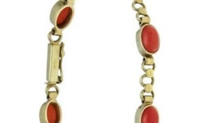 Coral bracelet GG 585/000 with