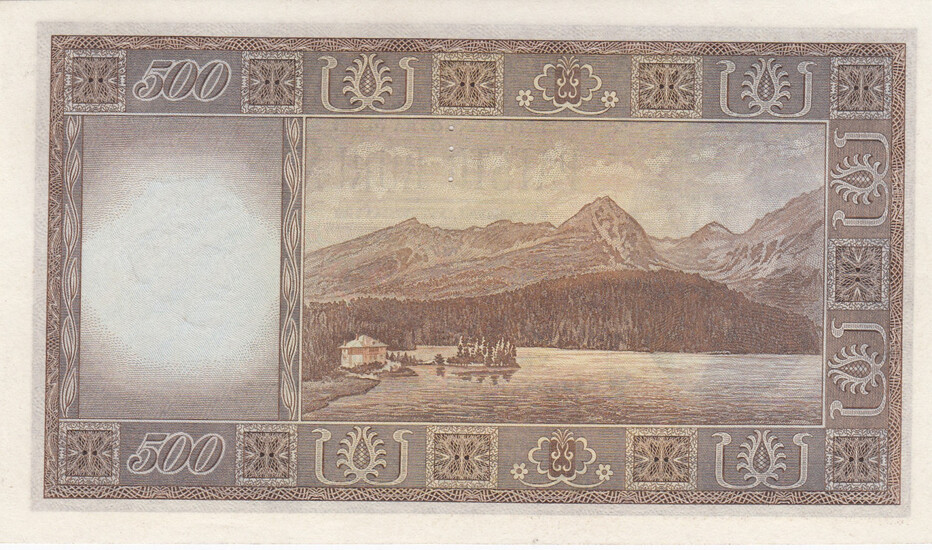 Czehoslovakia 500 Korun 1945 specimen