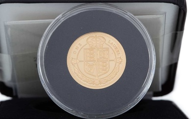 ELIZABETH II 400TH ANNIVERSARY LAUREL GOLD PROOF COIN 2019