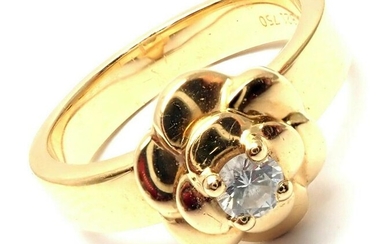 EXQUISITE AND DESIRABLE! CHANEL 18K YELLOW GOLD DIAMOND