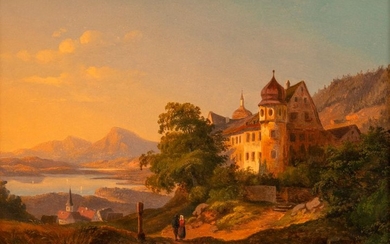 Ecole suisse ou autrichienne (?) du XIXème siècle...
