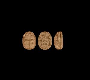 Egyptian Thutmosis III Scarab New Kingdom, 18th Dynasty, 1479-1425...