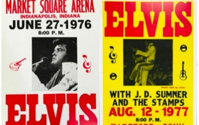 Elvis Presley Rock & Rock Memorabilia Decor Concert