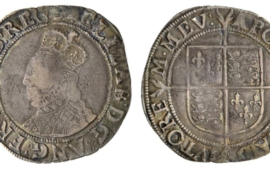England. House of Tudor. Elizabeth I (1558-1603). Sixth Issue, 1582-1600. Shilling, mm. bell (1...